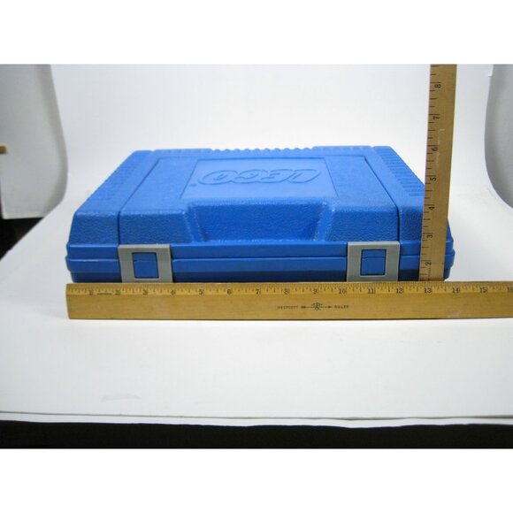 Lego Vintage 1984 Storage Travel Carry Case Assorted LOT Bricks Wheels Snap Lid - Picture 10 of 16